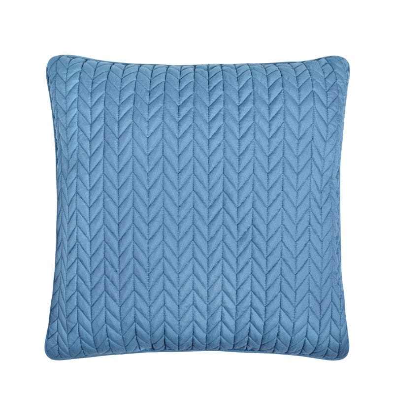 J. Queen New York Decorative Coordinate Pillows Cayman 20" Square Quilted Decorative Throw Pillow