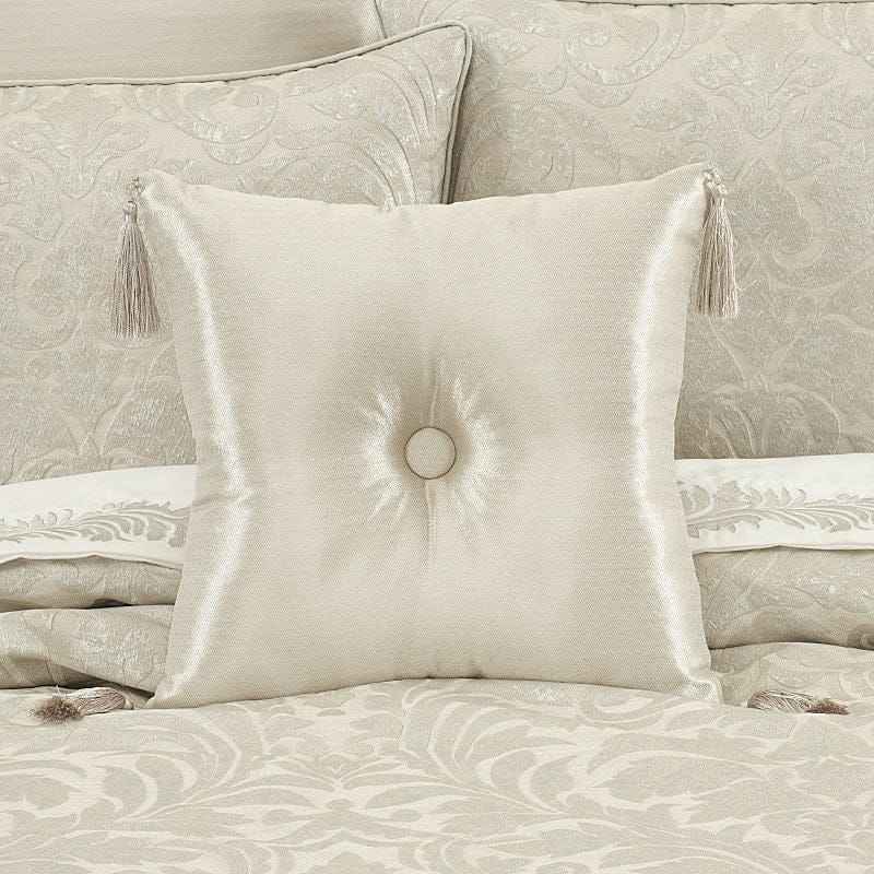 J. Queen New York Decorative Coordinate Pillows Celine 18" Square Decorative Throw Pillow