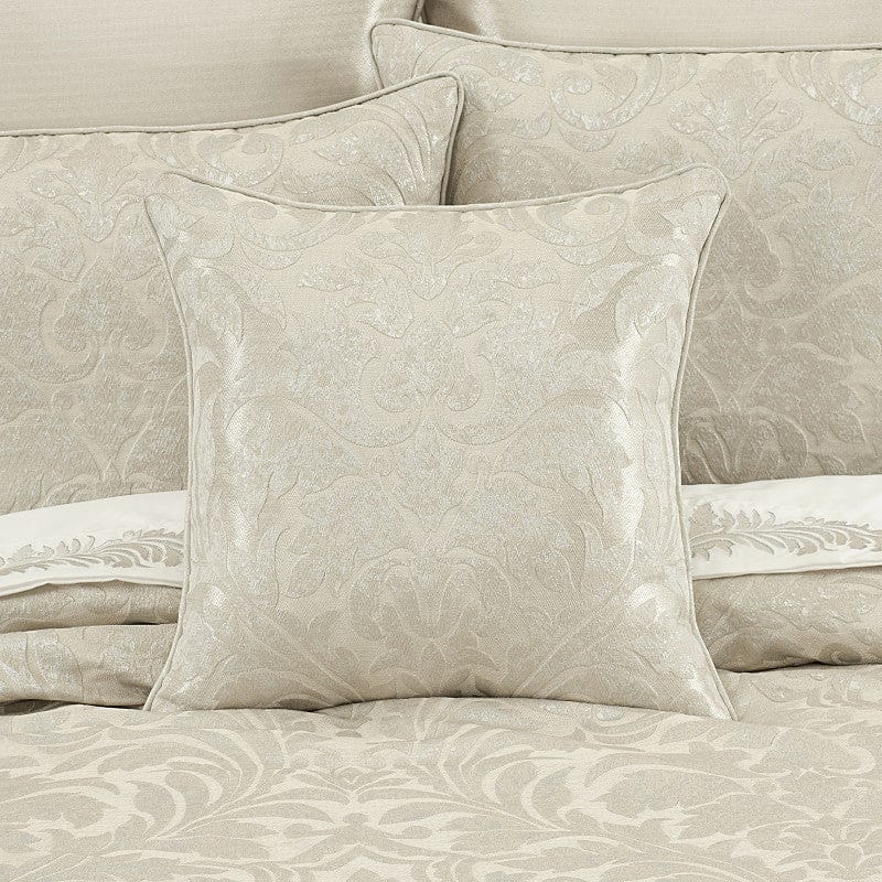 J. Queen New York Decorative Coordinate Pillows Celine 20" Square Decorative Throw Pillow
