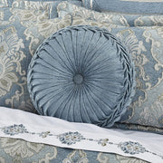 J. Queen New York Decorative Coordinate Pillows Celtic Tufted Round Decorative Throw Pillow