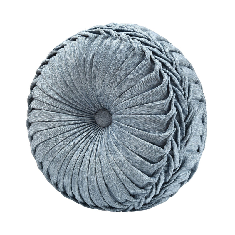 J. Queen New York Decorative Coordinate Pillows Celtic Tufted Round Decorative Throw Pillow