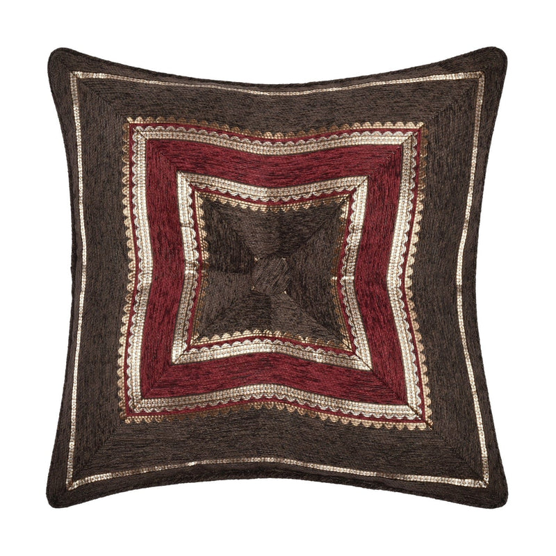 J. Queen New York Decorative Coordinate Pillows Cerino 18" Square Decorative Throw Pillow