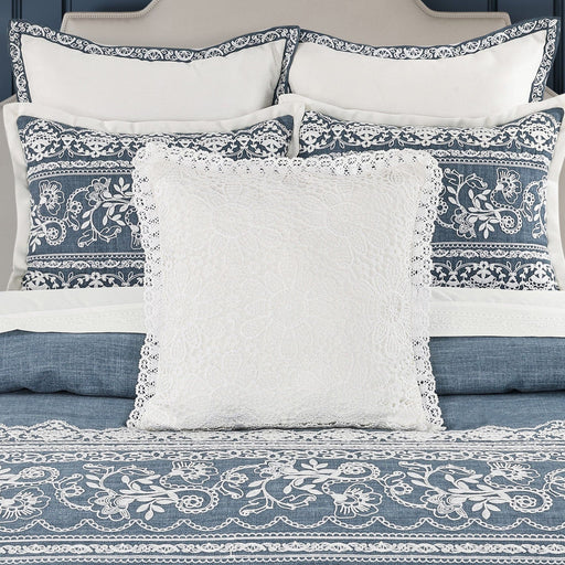 J. Queen New York Decorative Coordinate Pillows Chantalee 18" Square Decorative Throw Pillow