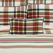 J. Queen New York Decorative Coordinate Pillows Christopher Plaid Boudoir Decorative Throw Pillow