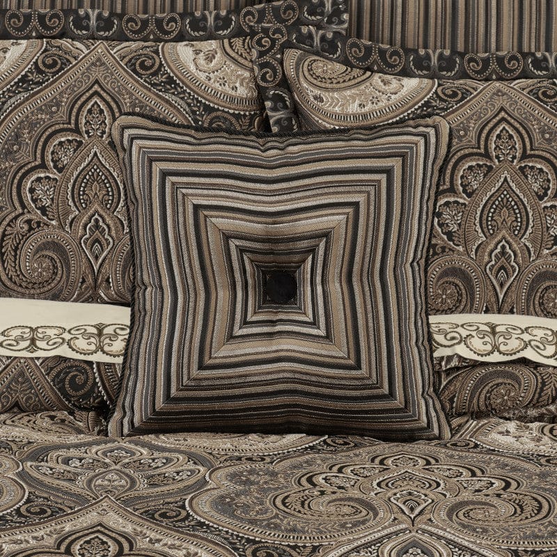 J. Queen New York Decorative Coordinate Pillows Cipriana 18" Square Decorative Throw Pillow