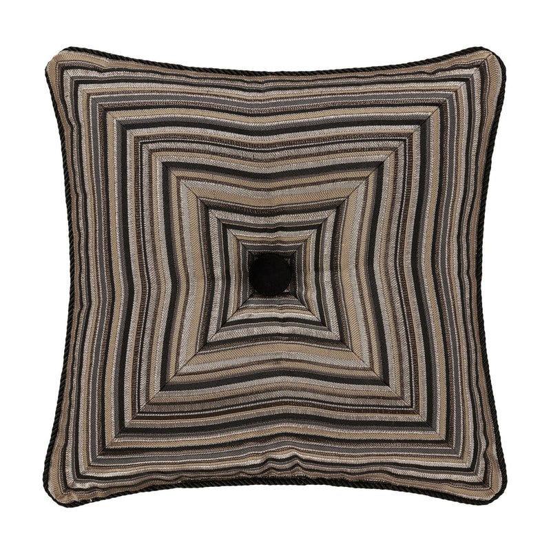 J. Queen New York Decorative Coordinate Pillows Cipriana 18" Square Decorative Throw Pillow