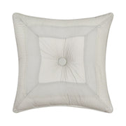 J. Queen New York Decorative Coordinate Pillows Clarice 18" Square Decorative Throw Pillow