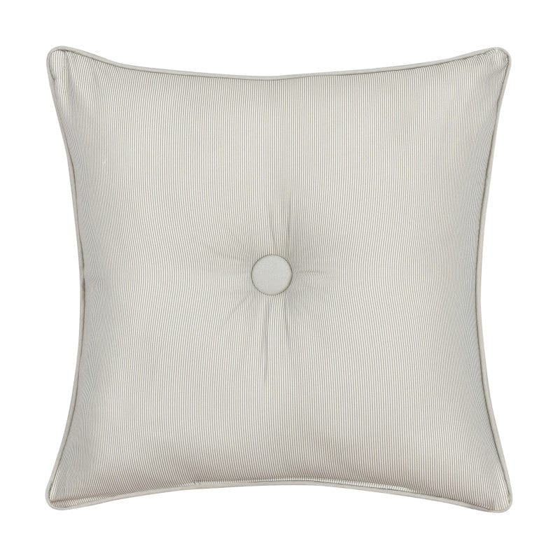 J. Queen New York Decorative Coordinate Pillows Clarice 18" Square Decorative Throw Pillow