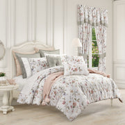 J. Queen New York Decorative Coordinate Pillows Clarice 20" Square Decorative Throw Pillow