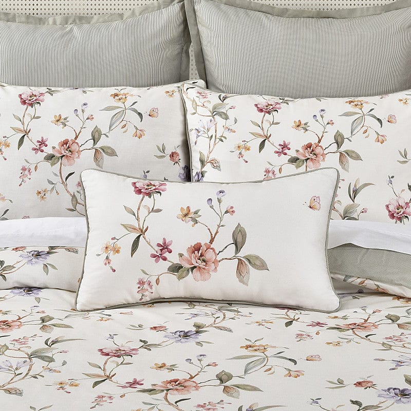 J. Queen New York Decorative Coordinate Pillows Clarice Boudoir Decorative Throw Pillow