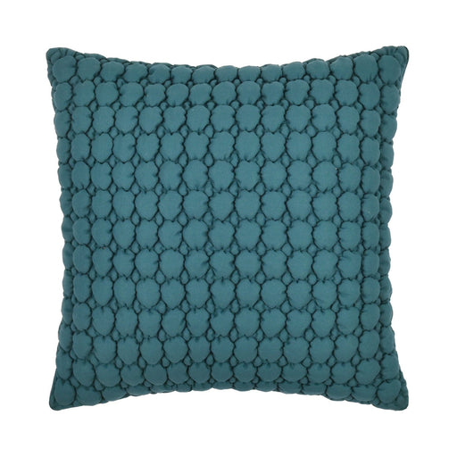 J. Queen New York Decorative Coordinate Pillows Cloud Puff 20" Square Quilted Decorative Throw Pillow