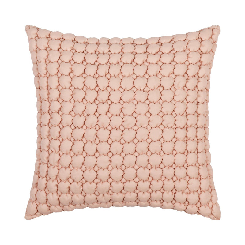 J. Queen New York Decorative Coordinate Pillows Cloud Puff 20" Square Quilted Decorative Throw Pillow