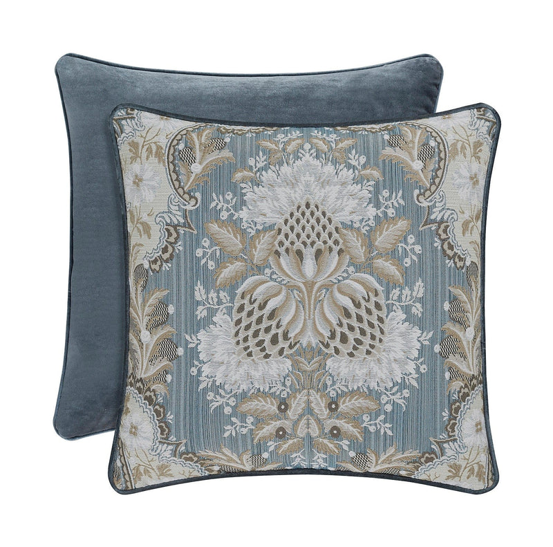 J. Queen New York Decorative Coordinate Pillows Crystal Palace 18" Square Decorative Throw Pillow