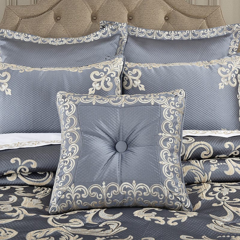 J. Queen New York Decorative Coordinate Pillows Dicaprio 18" Square Decorative Throw Pillow