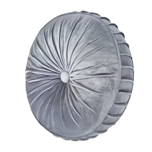 J. Queen New York Decorative Coordinate Pillows Dicaprio Tufted Round Decorative Throw Pillow