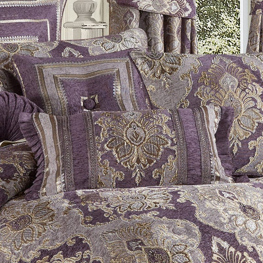 J. Queen New York Decorative Coordinate Pillows Dominique Boudoir Decorative Throw Pillow