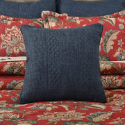 J. Queen New York Decorative Coordinate Pillows Enchanted Garden 18" Square Decorative Throw Pillow