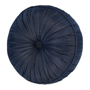 J. Queen New York Decorative Coordinate Pillows Excelsior Tufted Round Decorative Throw Pillow