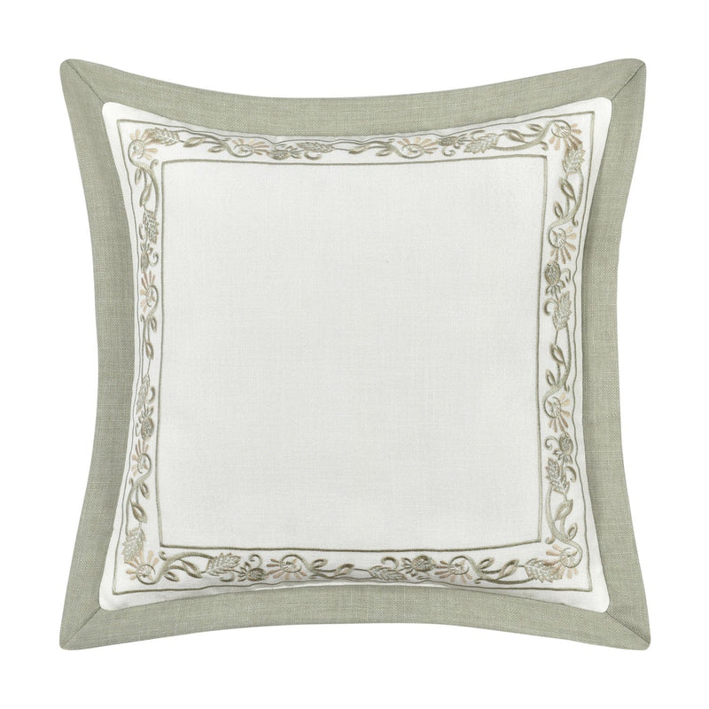 J. Queen New York Decorative Coordinate Pillows Fairview 20" Square Decorative Throw Pillow