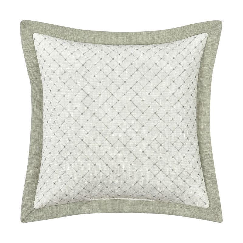 J. Queen New York Decorative Coordinate Pillows Fairview 20" Square Decorative Throw Pillow
