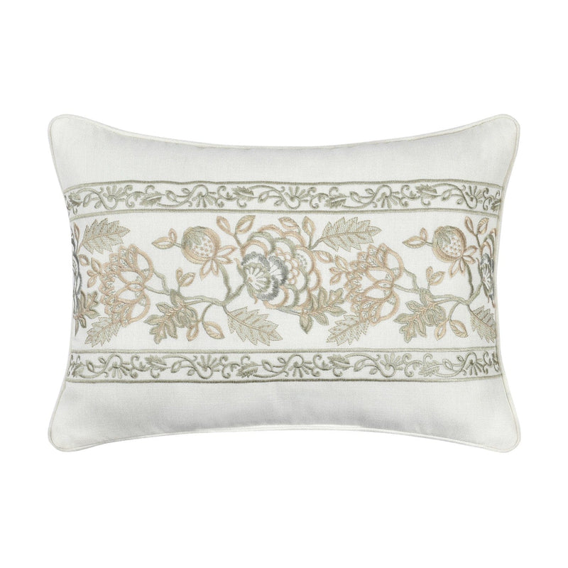 J. Queen New York Decorative Coordinate Pillows Fairview Boudoir Decorative Throw Pillow