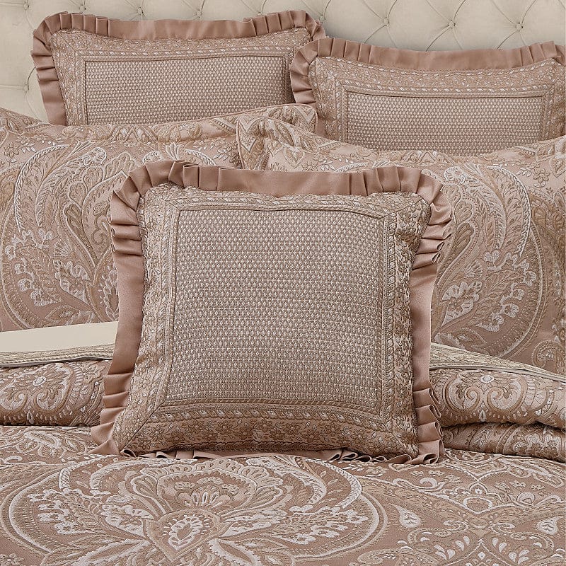 J. Queen New York Decorative Coordinate Pillows Fiorello 20" Square Decorative Throw Pillow