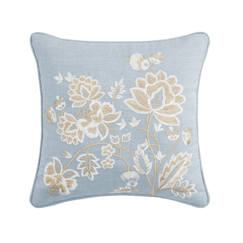 J. Queen New York Decorative Coordinate Pillows Garden Bloom 18" Square Decorative Throw Pillow
