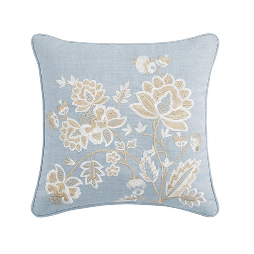 J. Queen New York Decorative Coordinate Pillows Garden Bloom 18" Square Decorative Throw Pillow