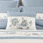 J. Queen New York Decorative Coordinate Pillows Garden Bloom Boudoir Decorative Throw Pillow