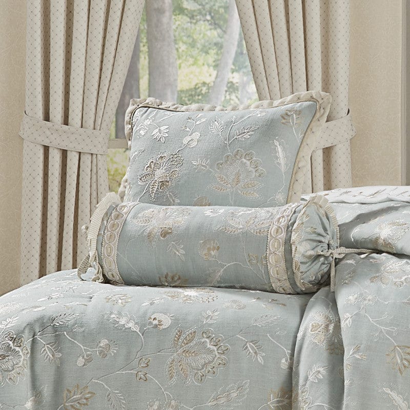 J. Queen New York Decorative Coordinate Pillows Garden View Neckroll Pillow