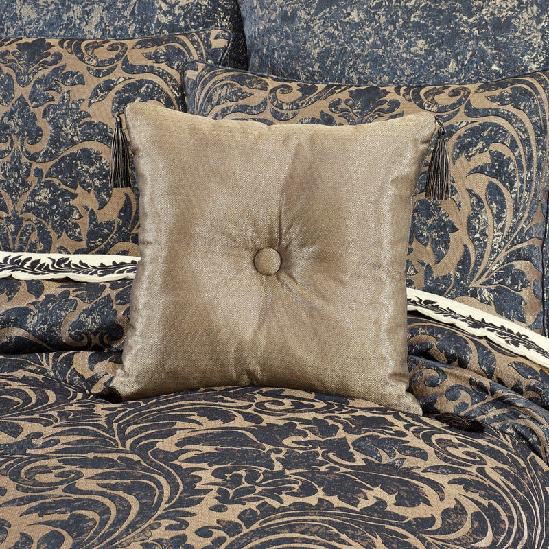 J. Queen New York Decorative Coordinate Pillows Glimmerstone 18" Square Decorative Throw Pillow
