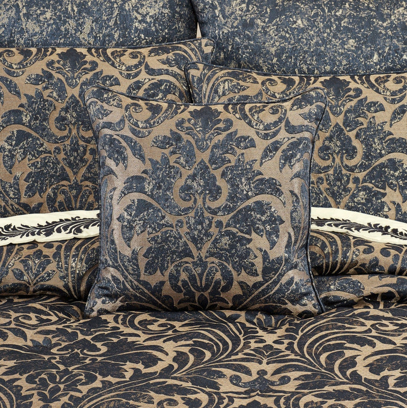 J. Queen New York Decorative Coordinate Pillows Glimmerstone 20" Square Decorative Throw Pillow