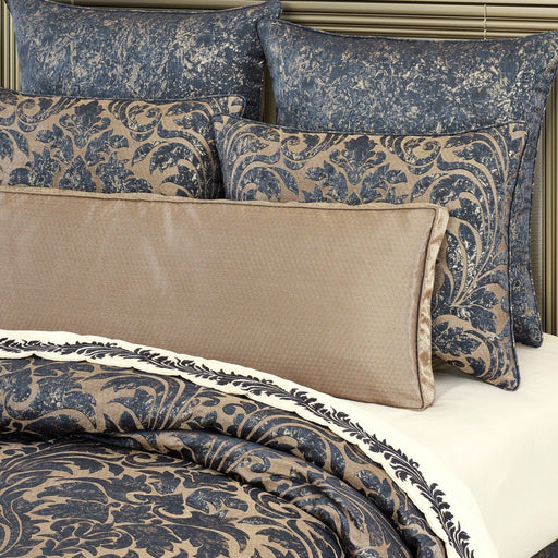 J. Queen New York Decorative Coordinate Pillows Glimmerstone Bolster Decorative Throw Pillow