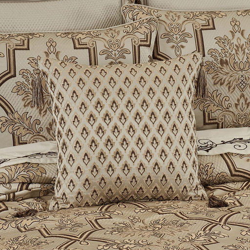 J. Queen New York Decorative Coordinate Pillows Gold Coast 18" Square Decorative Throw Pillow