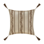 J. Queen New York Decorative Coordinate Pillows Gold Coast 18" Square Decorative Throw Pillow