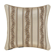 J. Queen New York Decorative Coordinate Pillows Gold Coast 20" Square Decorative Throw Pillow