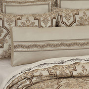 J. Queen New York Decorative Coordinate Pillows Gold Coast Bolster Decorative Throw Pillow