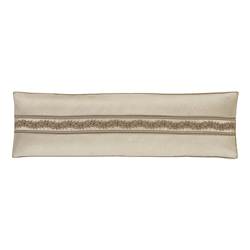 J. Queen New York Decorative Coordinate Pillows Gold Coast Bolster Decorative Throw Pillow