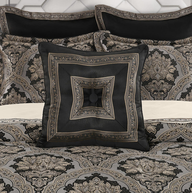 J. Queen New York Decorative Coordinate Pillows Harriman 18" Square Decorative Throw Pillow