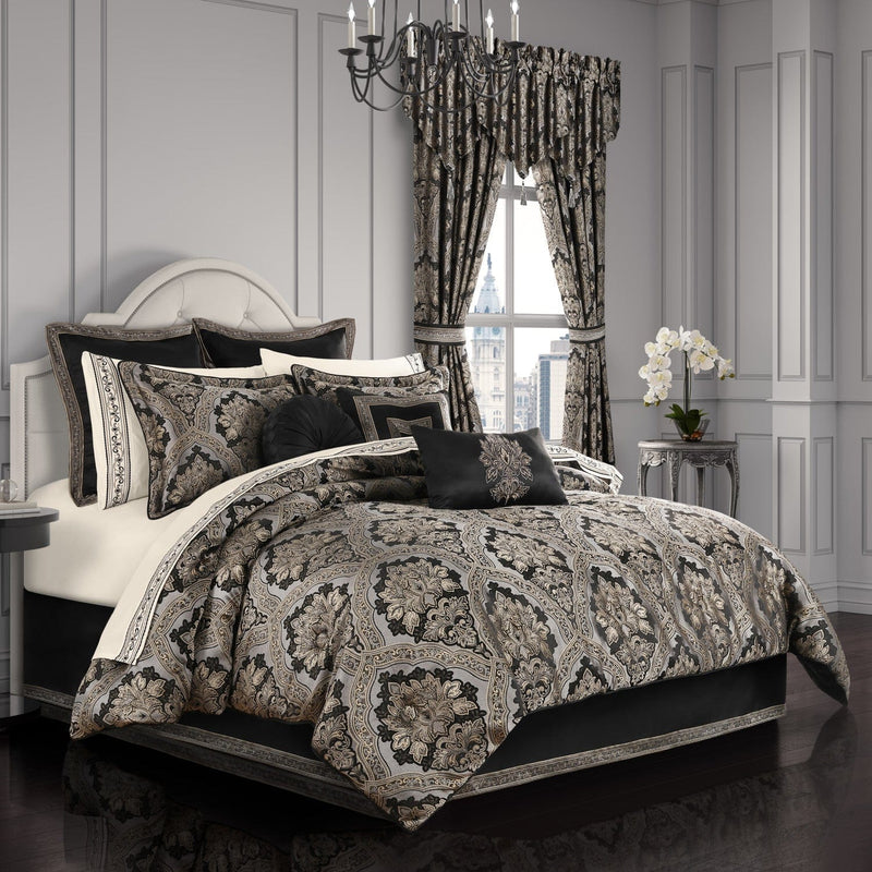 J. Queen New York Decorative Coordinate Pillows Harriman 20" Square Decorative Throw Pillow