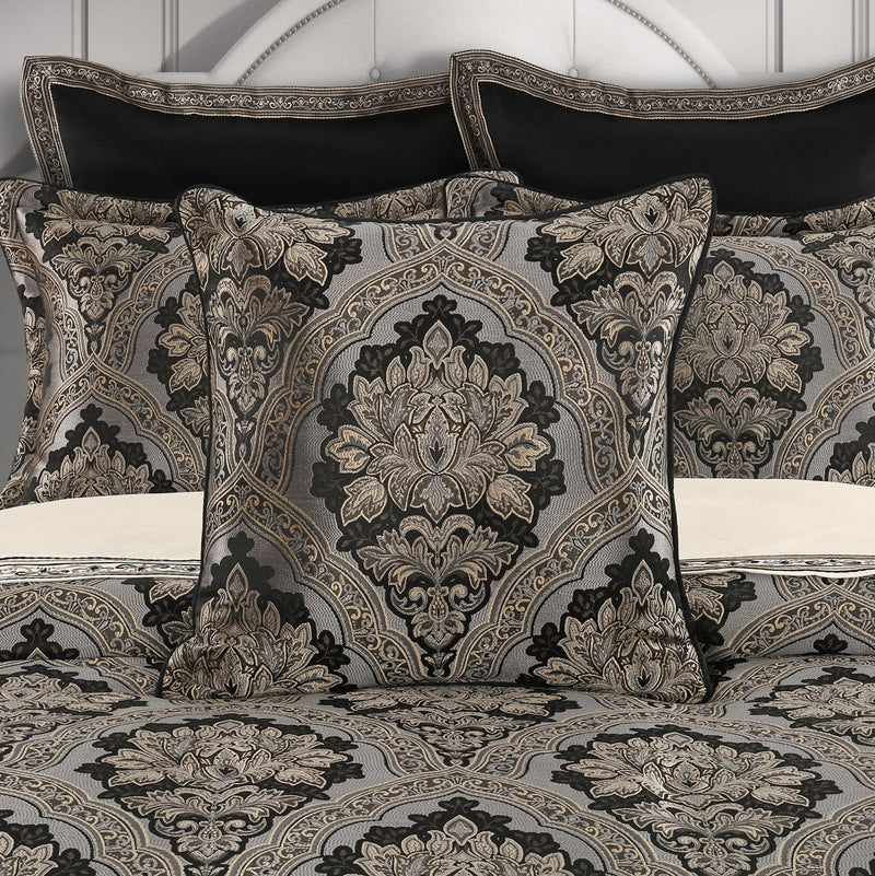 J. Queen New York Decorative Coordinate Pillows Harriman 20" Square Decorative Throw Pillow