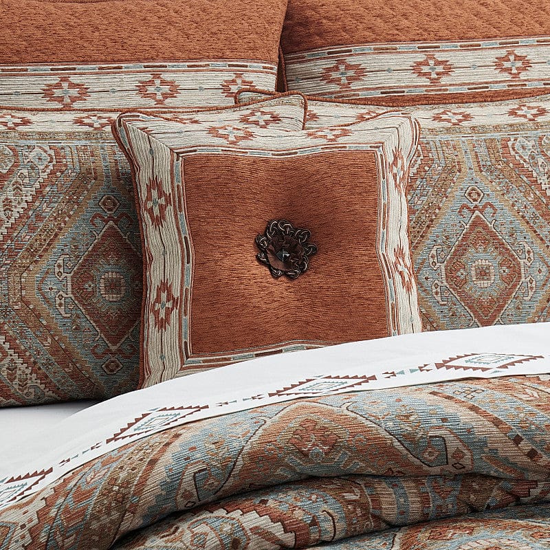 J. Queen New York Decorative Coordinate Pillows Jackson Lodge 18" Square Decorative Throw Pillow