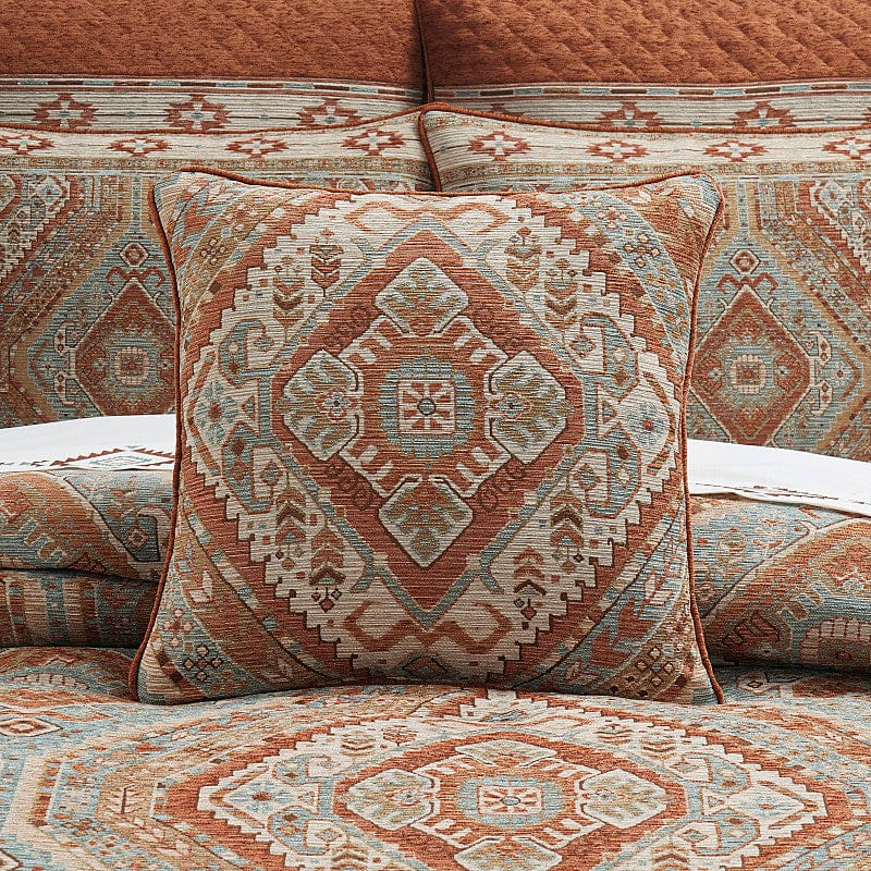 J. Queen New York Decorative Coordinate Pillows Jackson Lodge 20" Square Decorative Throw Pillow