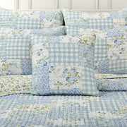 J. Queen New York Decorative Coordinate Pillows Karalena 20" Square Quilted Decorative Throw Pillow