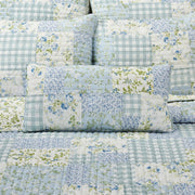J. Queen New York Decorative Coordinate Pillows Karalena Quilted Boudoir Decorative Throw Pillow