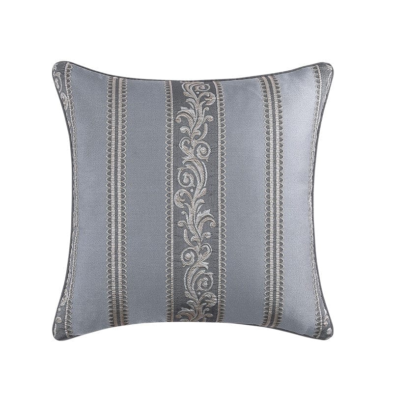 J. Queen New York Decorative Coordinate Pillows Krista 20" Square Decorative Throw Pillow