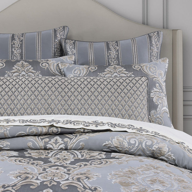 J. Queen New York Decorative Coordinate Pillows Krista Bolster Decorative Throw Pillow