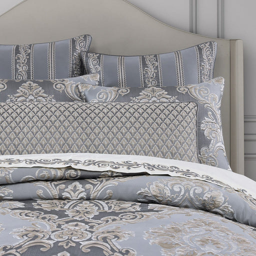 J. Queen New York Decorative Coordinate Pillows Krista Bolster Decorative Throw Pillow