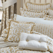 J. Queen New York Decorative Coordinate Pillows La Boheme 20" Square Embellished Decorative Throw Pillow