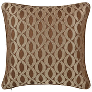 J. Queen New York Decorative Coordinate Pillows La Boheme Copper 20" Square Decorative Throw Pillow